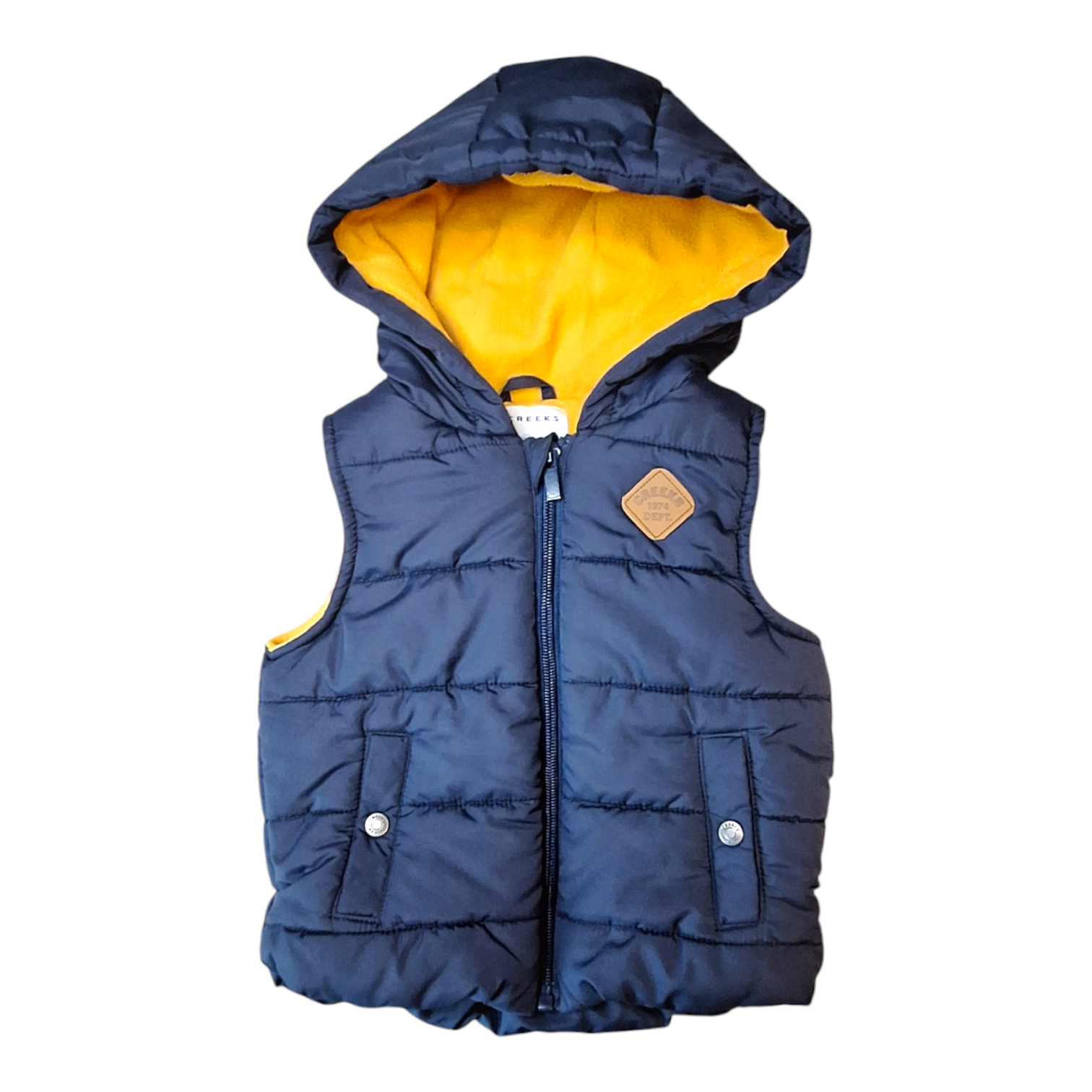 Puffervest met capuchon - 12M