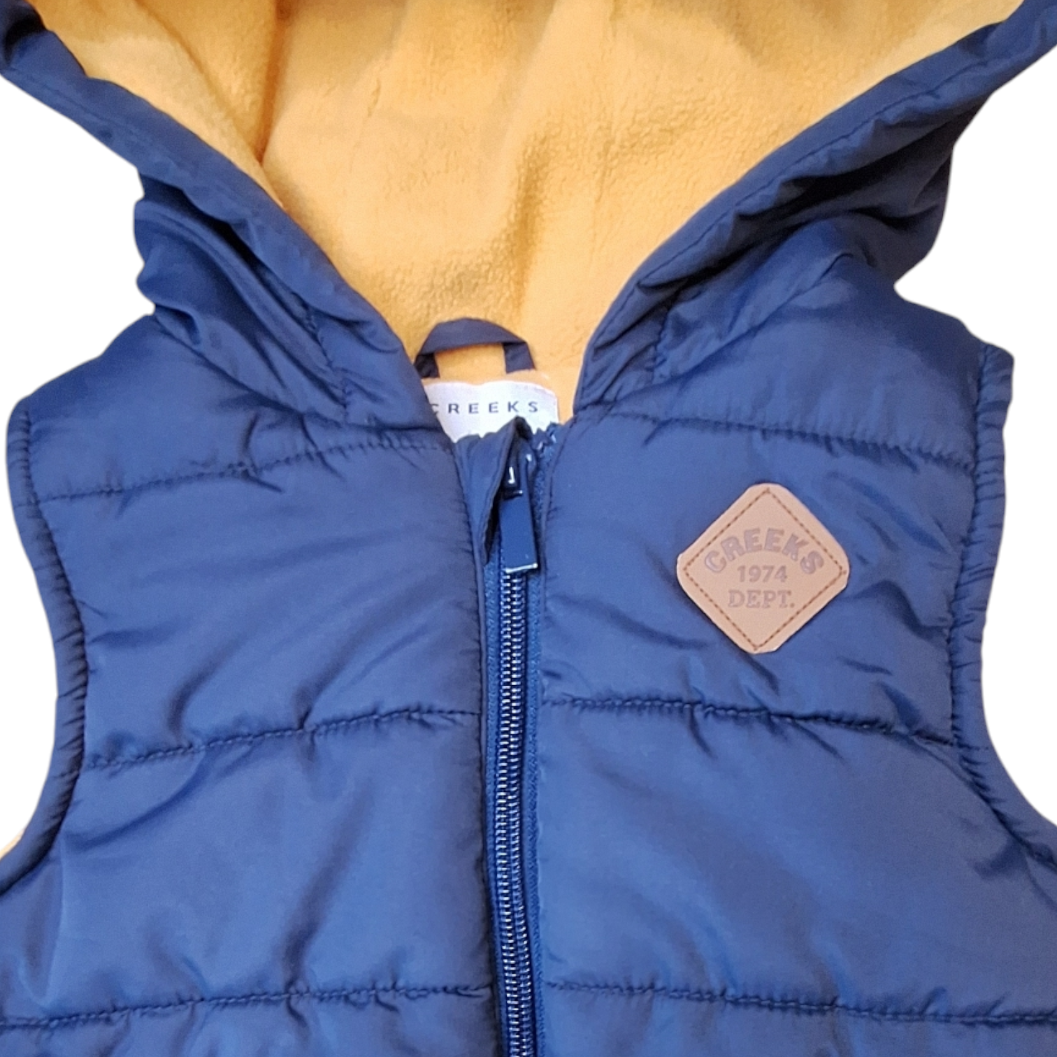 Puffervest met capuchon - 12M
