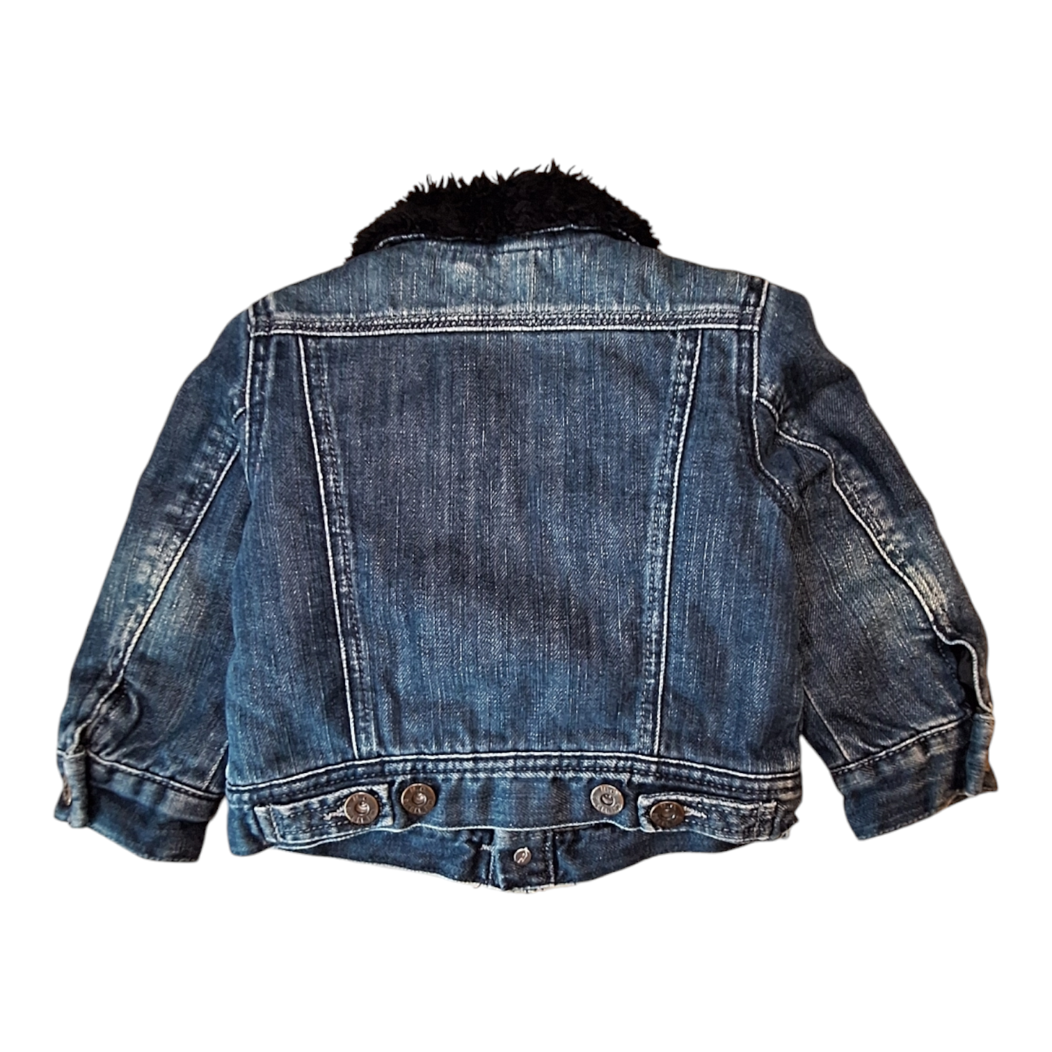Teddy lining trucker jacket - 12M