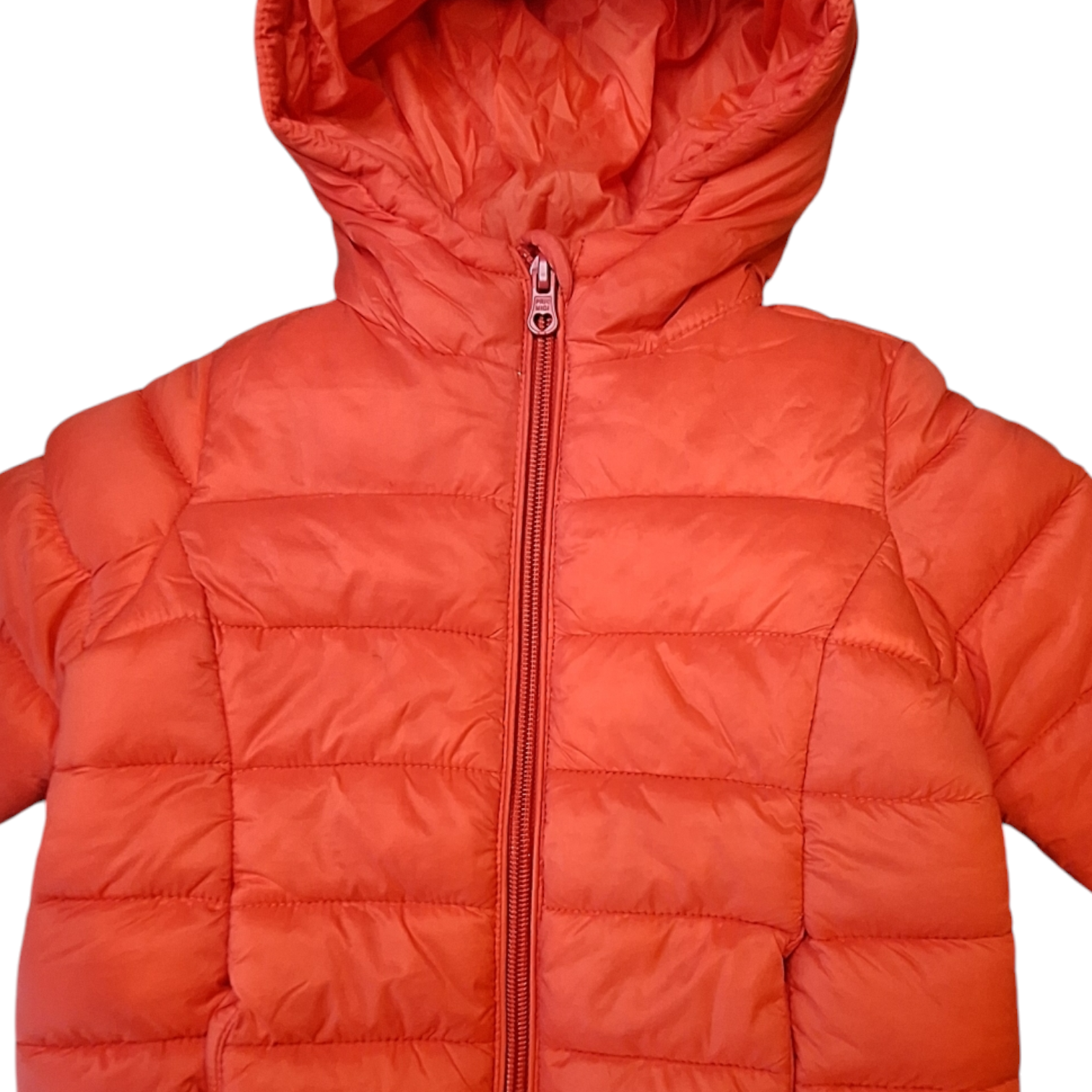 Puffer winterjas met capuchon - 12M