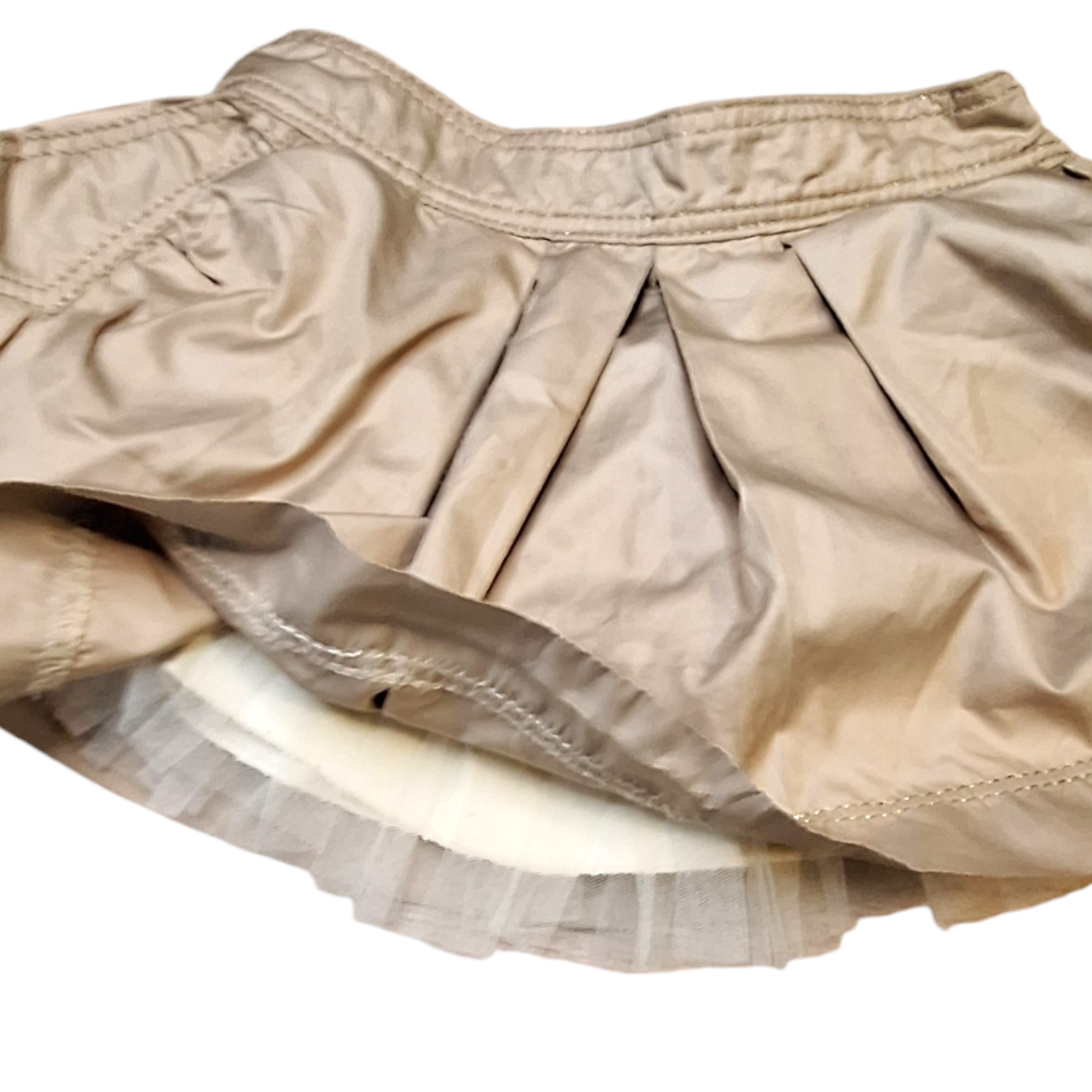 Rok met tule goud - 3/6M