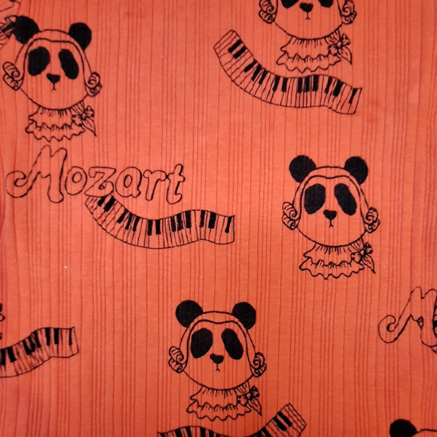 Mini Rodini Mozart Panda T-shirt, maat 2/3 jaar