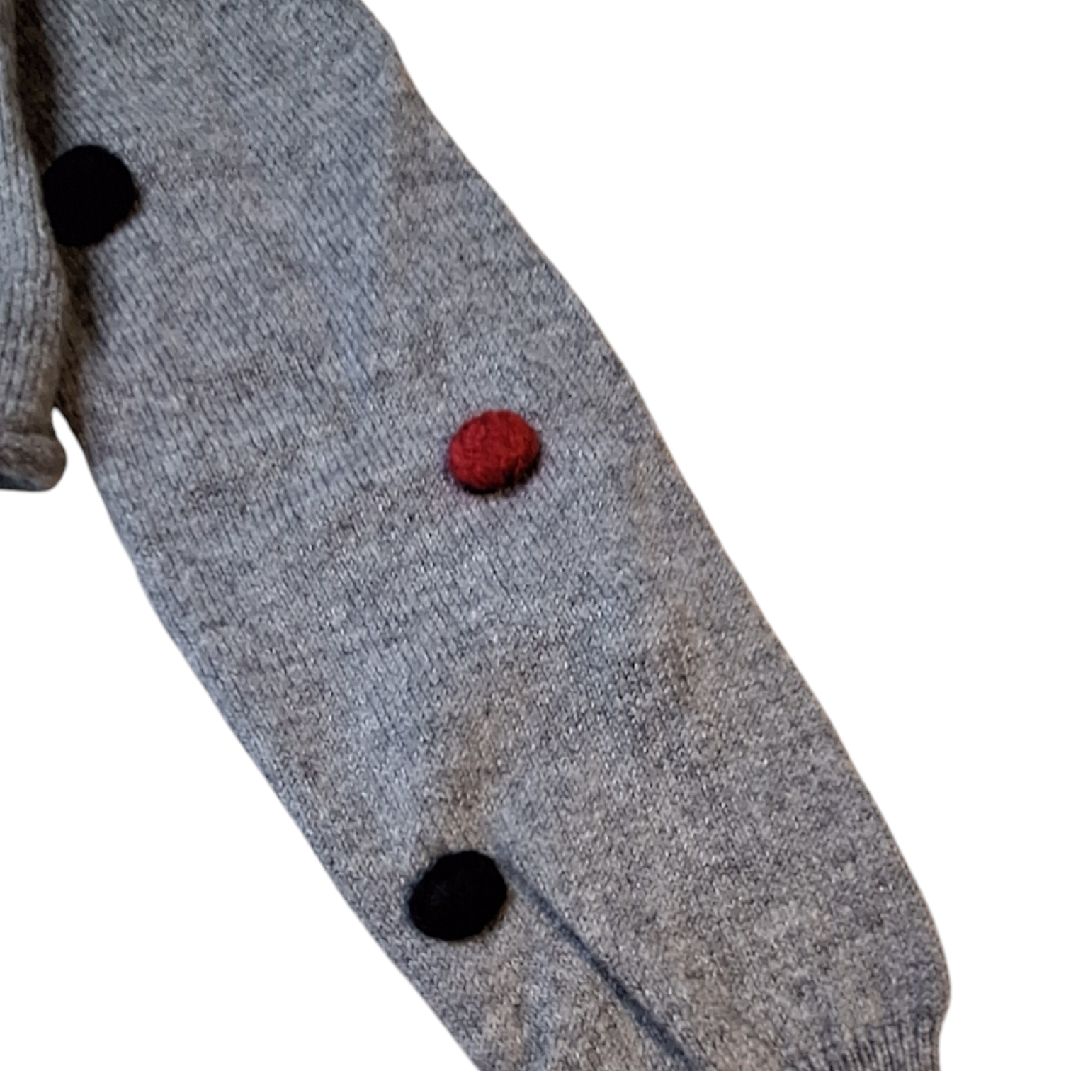 Artigli Cropped Cardigan (3Y) - Cashmere Blend - Preloved