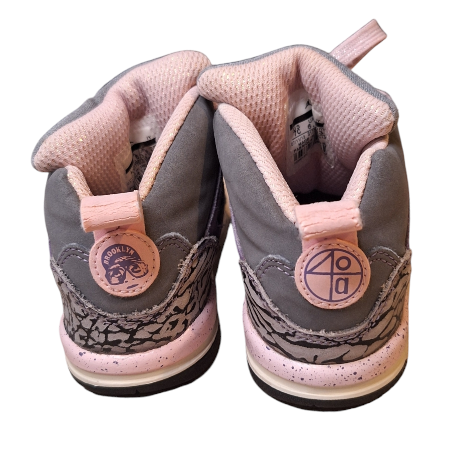 Nike Jordan Spizike Cool Grey Liquid Pink - 23.5