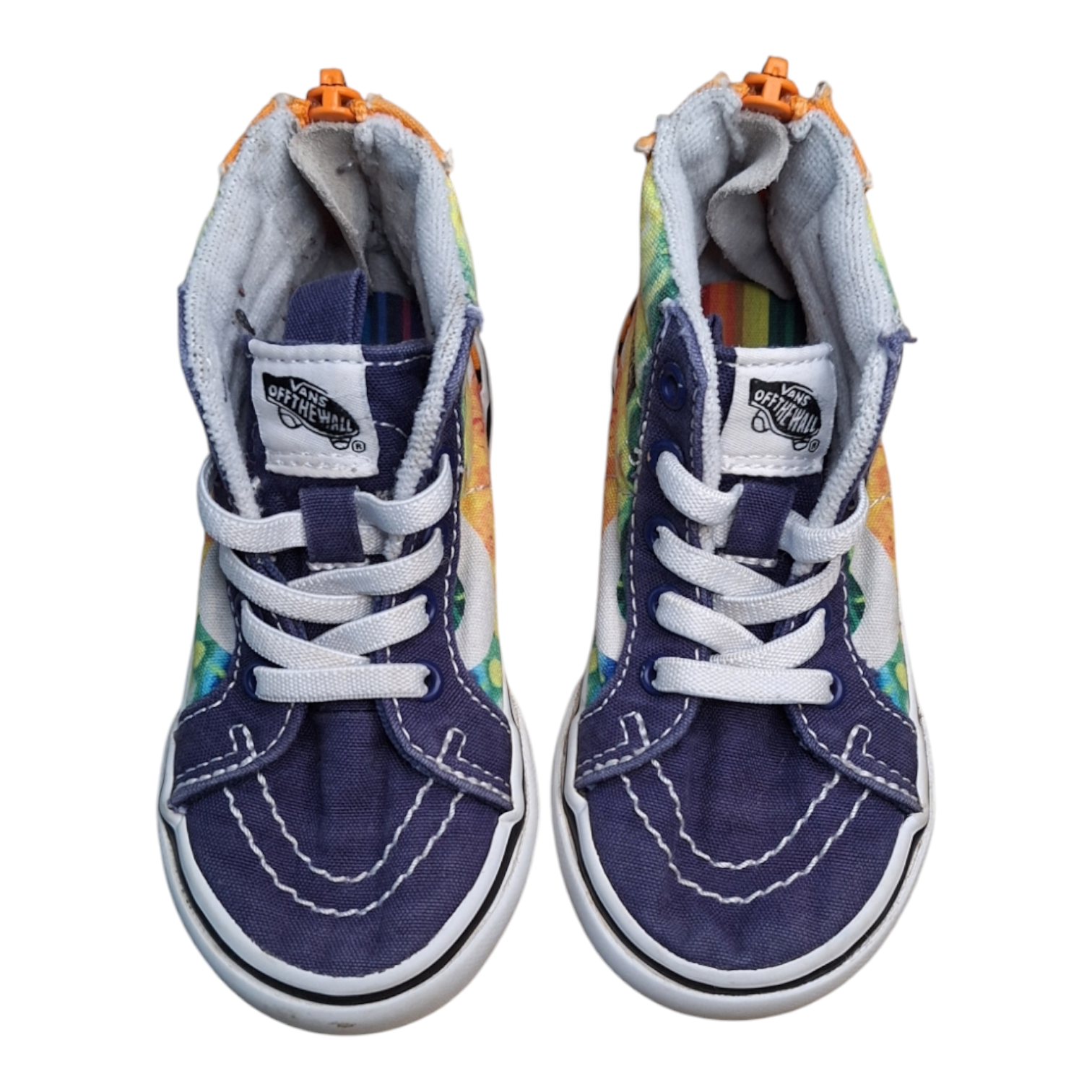Vans Crayola SK8 Hi (23.5) - Limited Edition - Zipped - Preloved