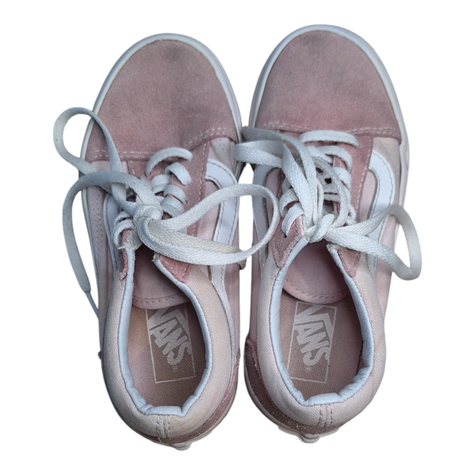 Vans Old Skool Pink Sneakers (Size 30) - Preloved