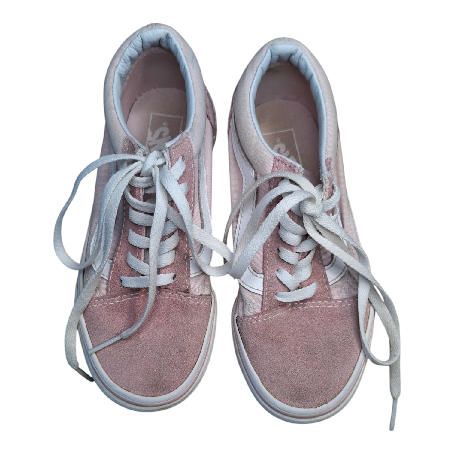 Vans Old Skool Pink Sneakers (Size 30) - Preloved