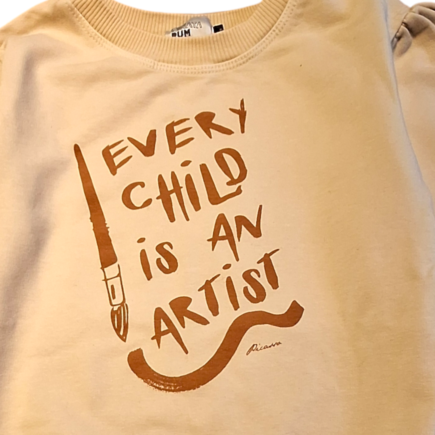 Piñata PUM "Every Child Artist" Sweater (2-3Y) - Organic Cotton