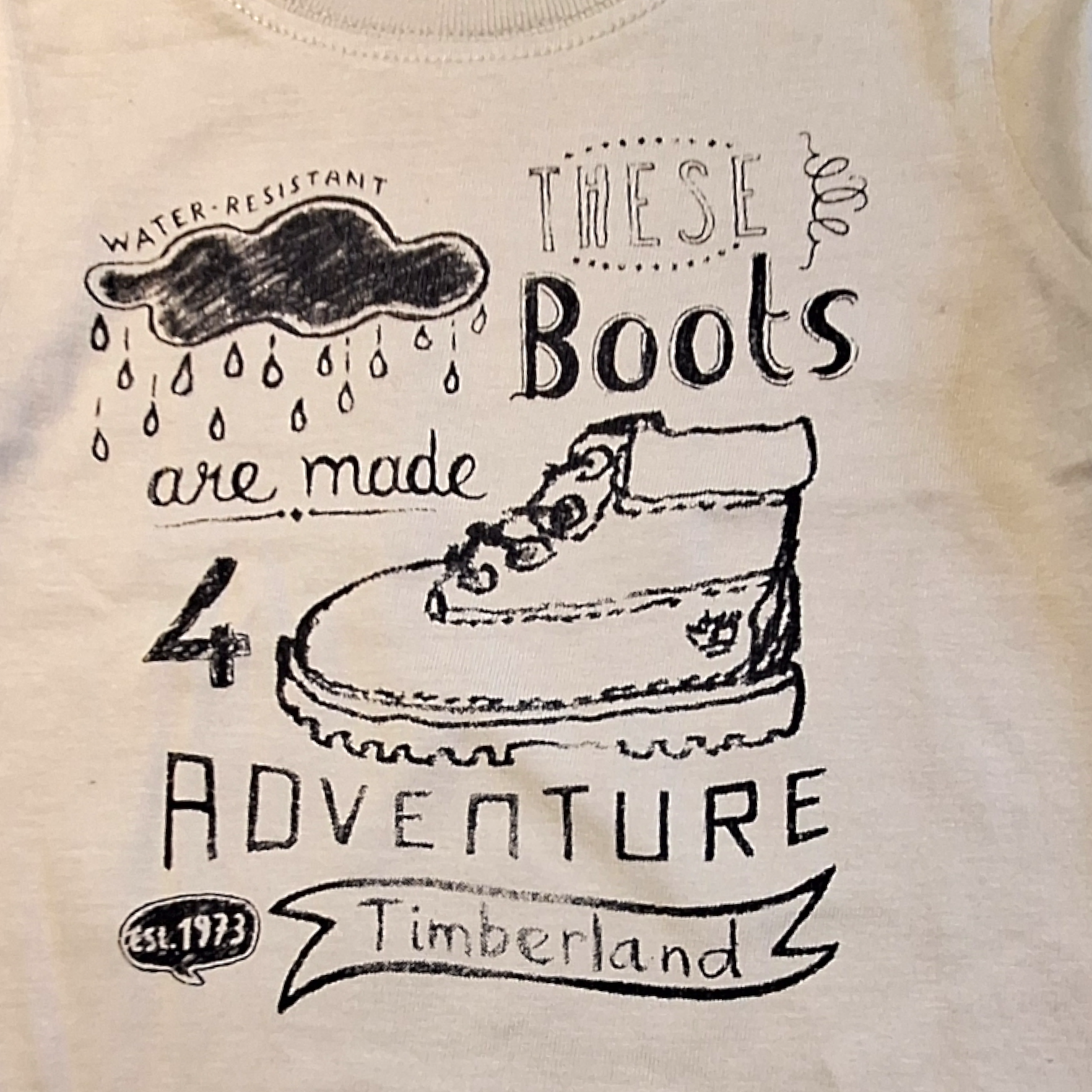 Long sleeves shirt Adventure boots - 60CM