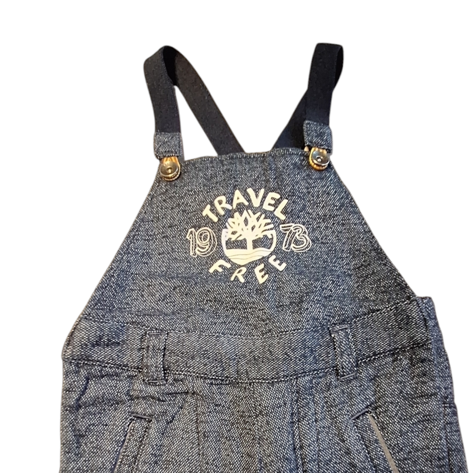 Zware katoenen melange overall REISVRIJ - 81CM