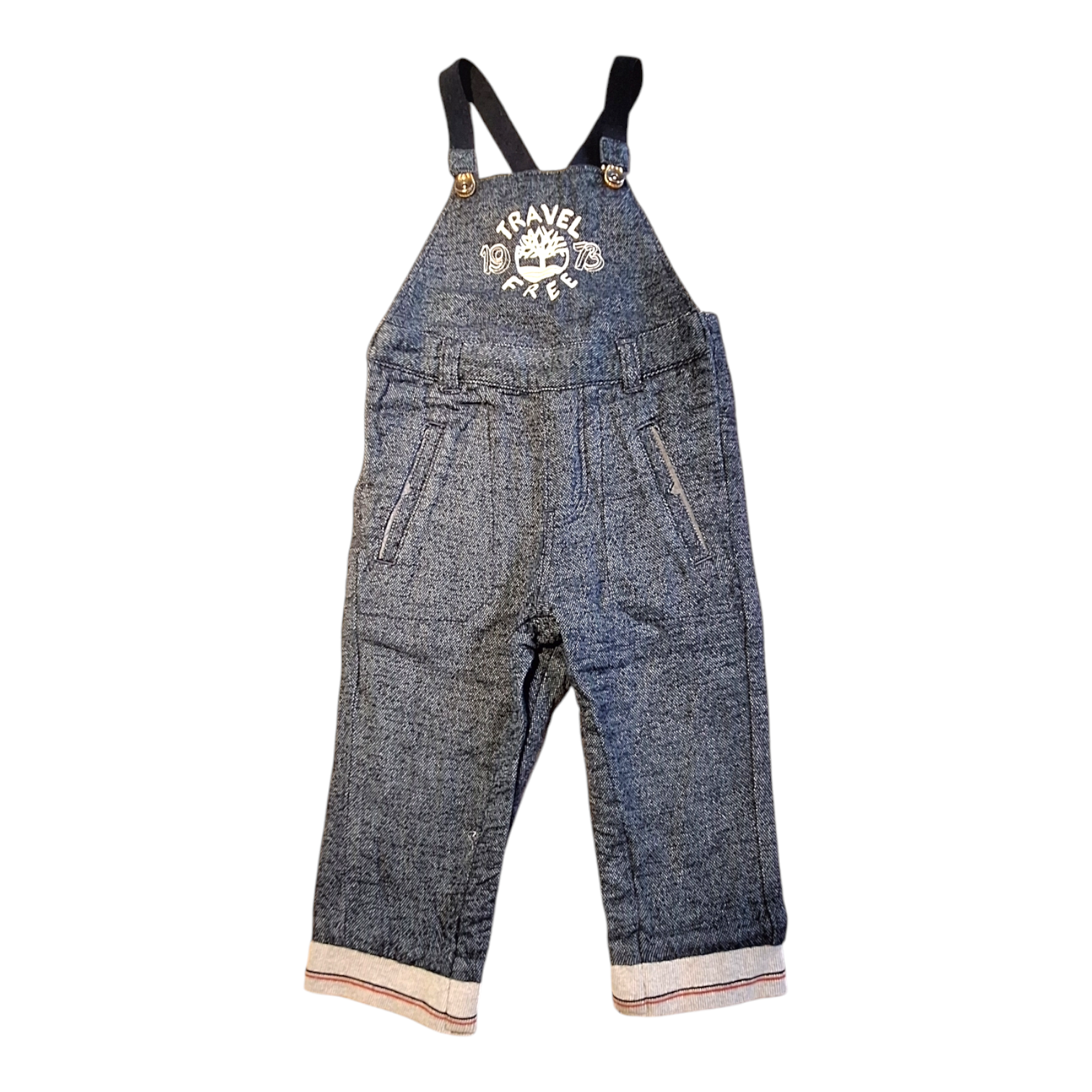 Zware katoenen melange overall REISVRIJ - 81CM