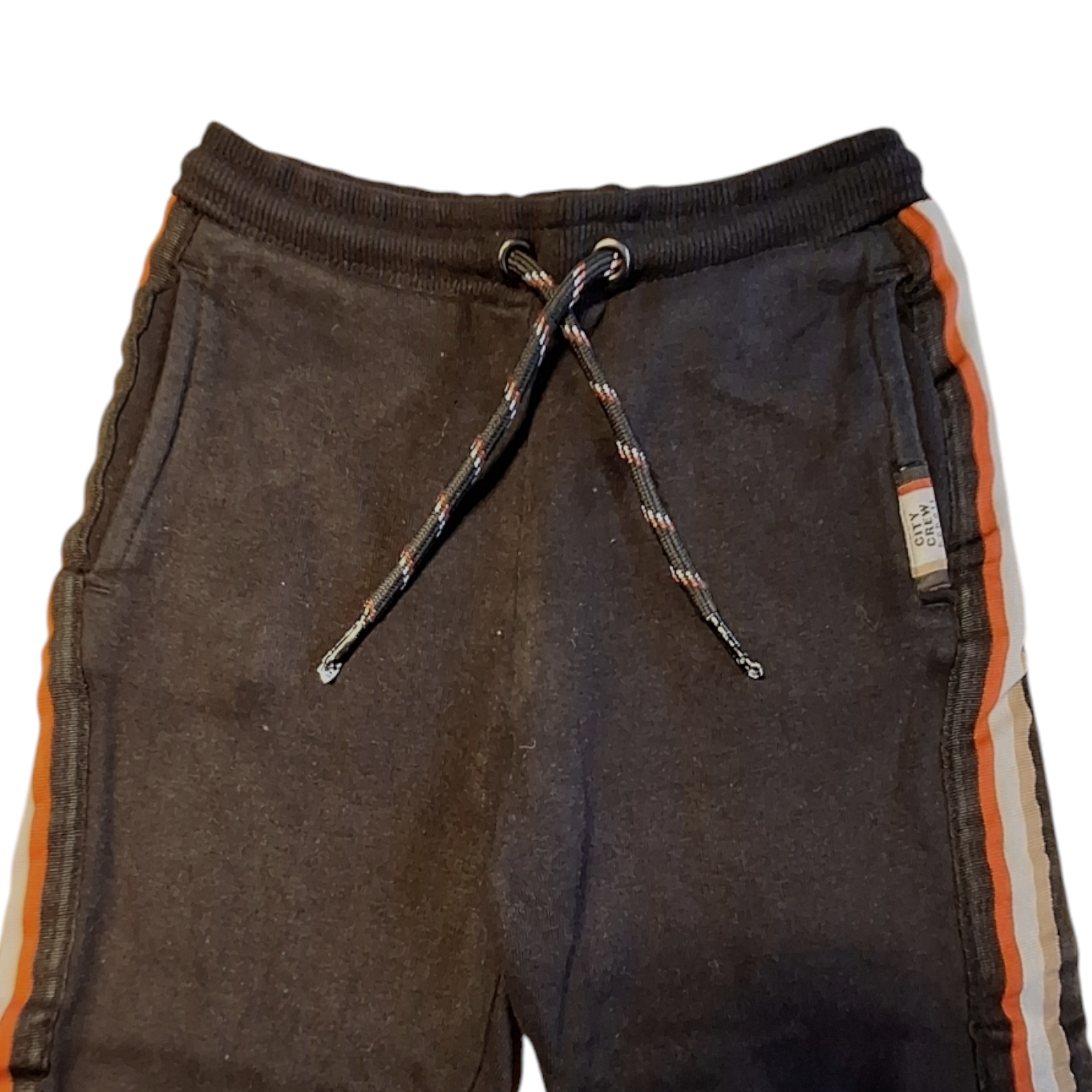 Sweat pants with stripes on side - 5Y