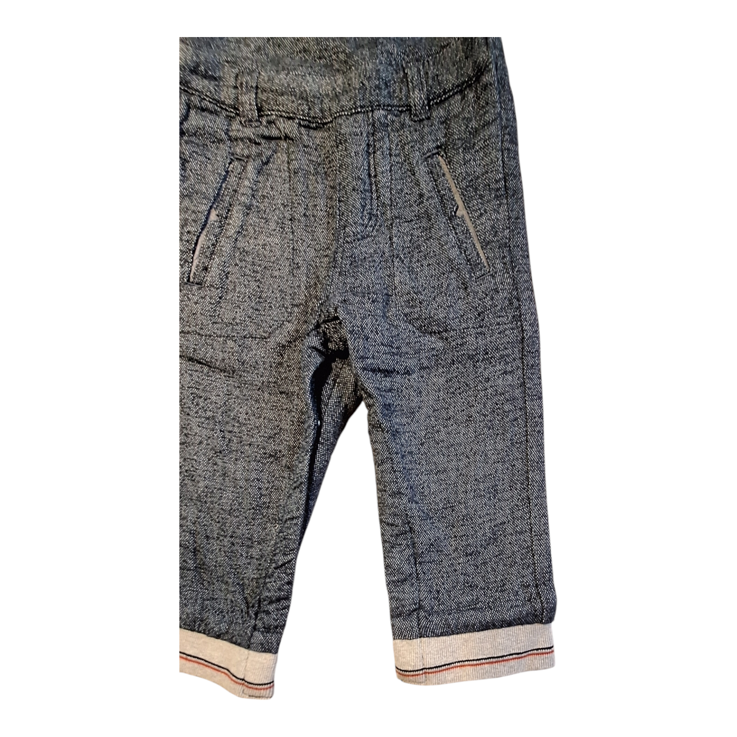 Zware katoenen melange overall REISVRIJ - 81CM