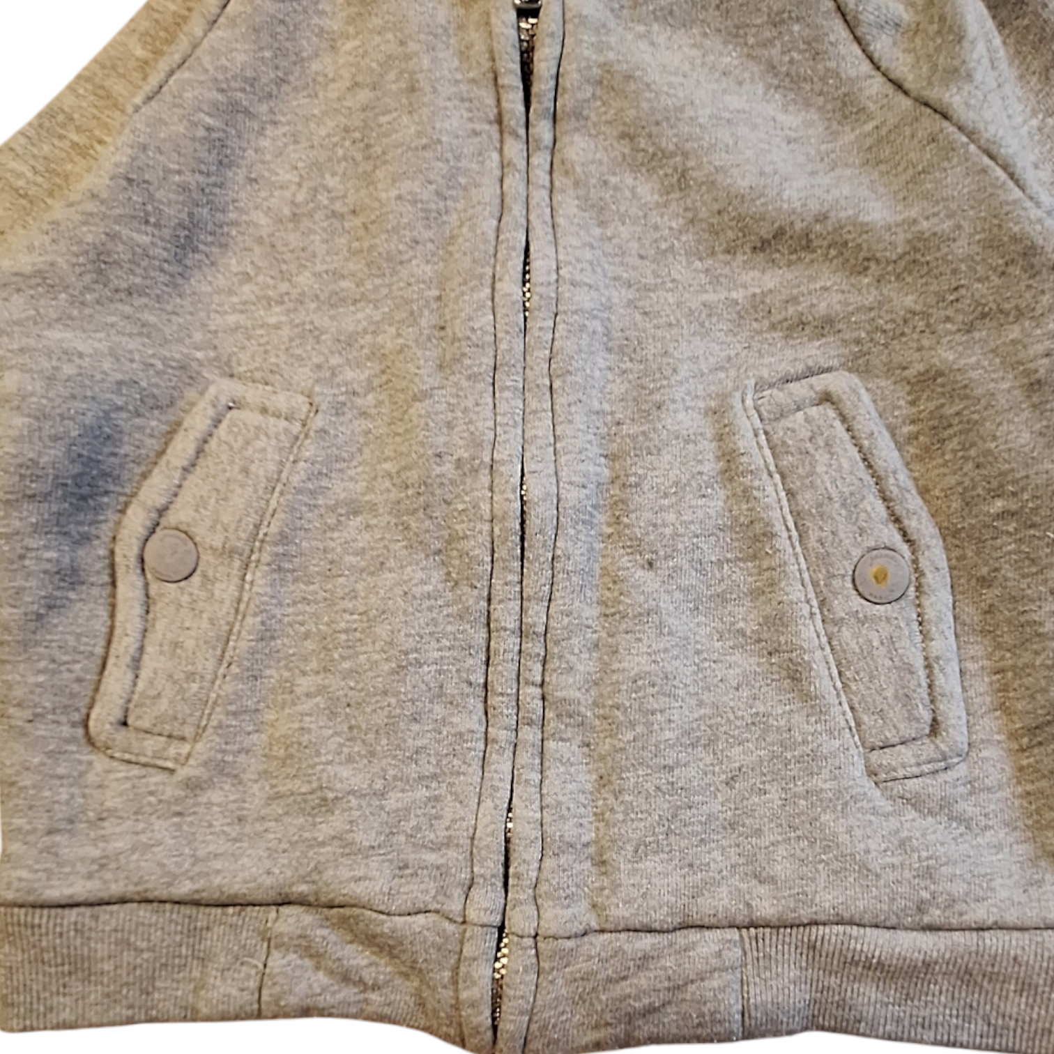 Hoodie met rits -18M