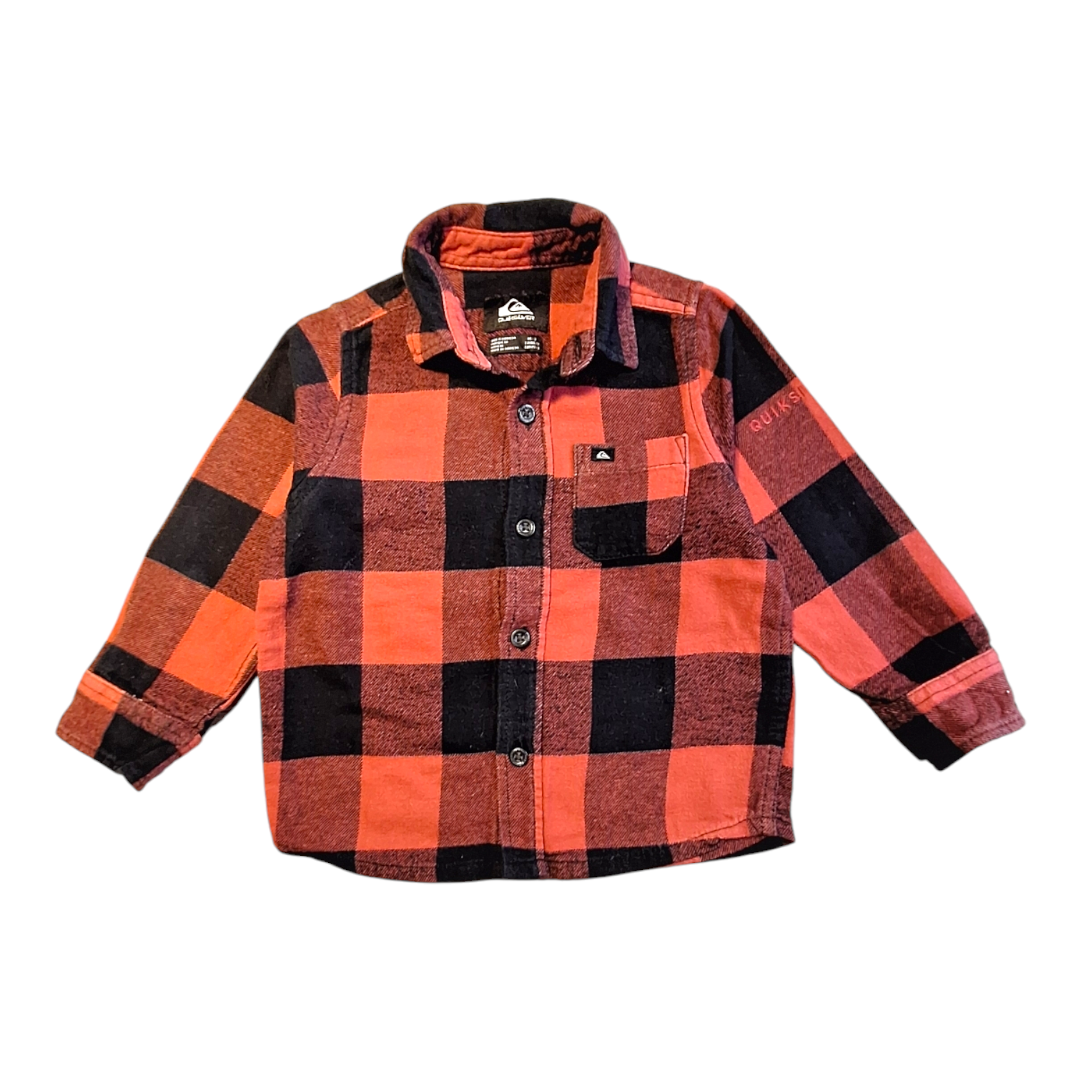 Check shirt jacket with pocket - 2Y