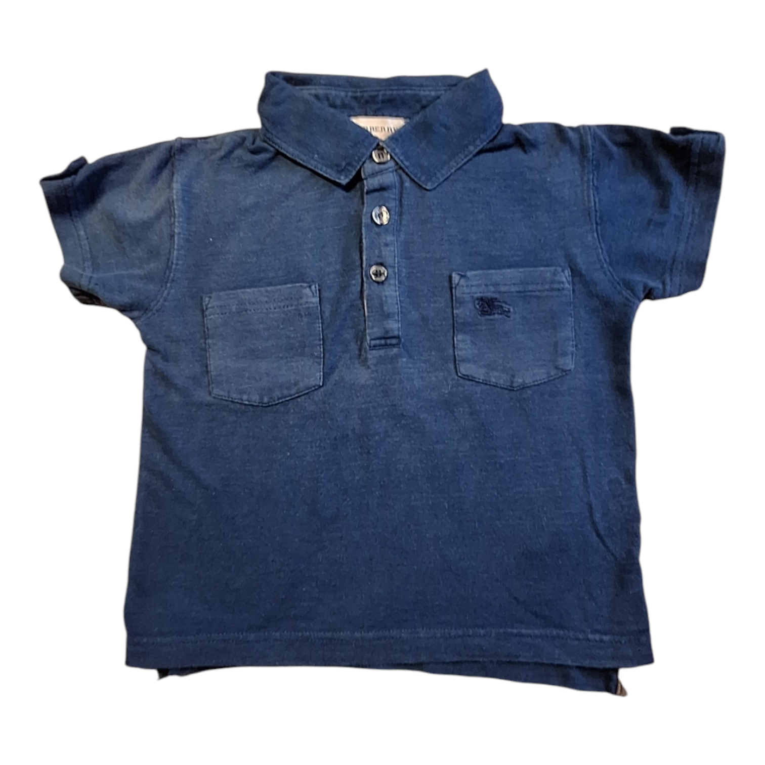 Polo korte mouwen met ruit - 86CM