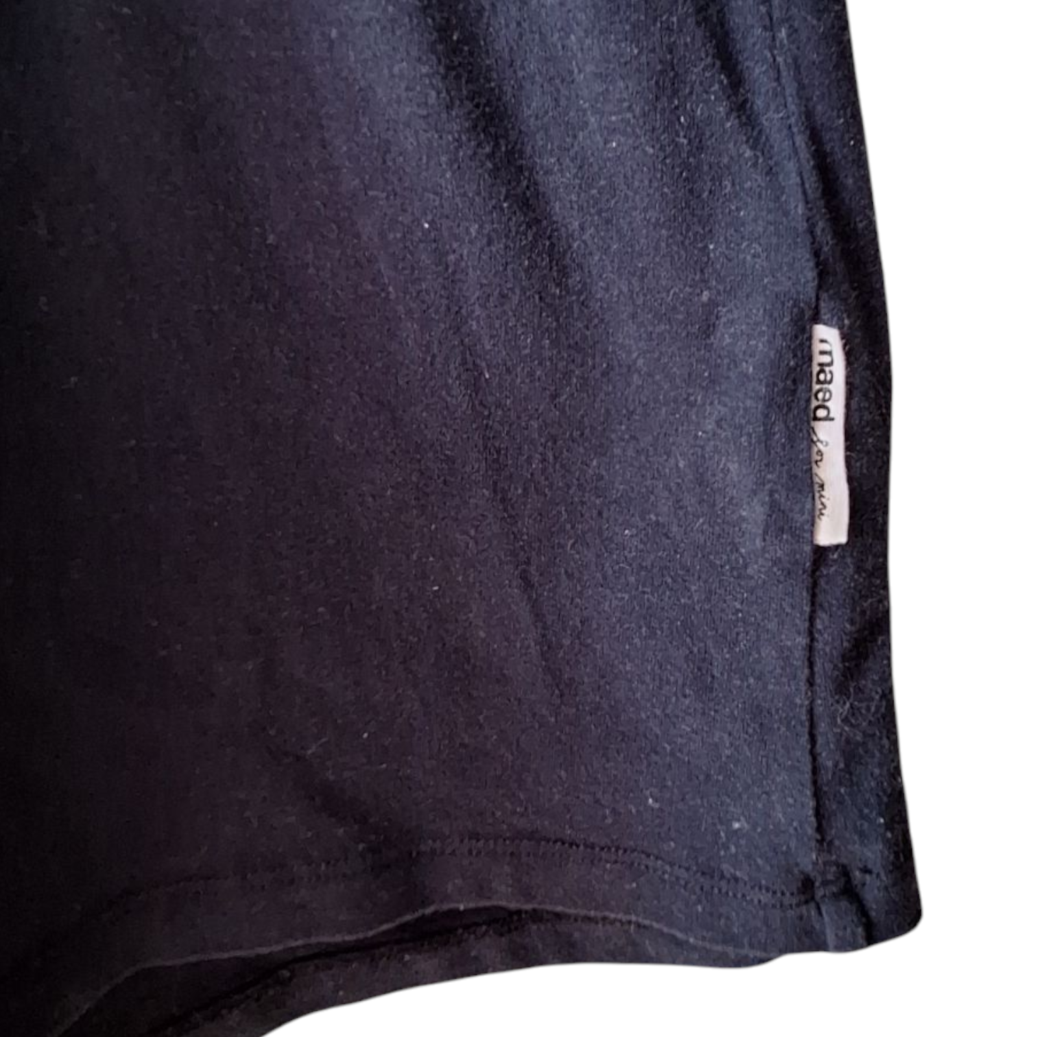 Maed for mini Black Dress (5/6Y) - Tweedehands (Zeer Goed)