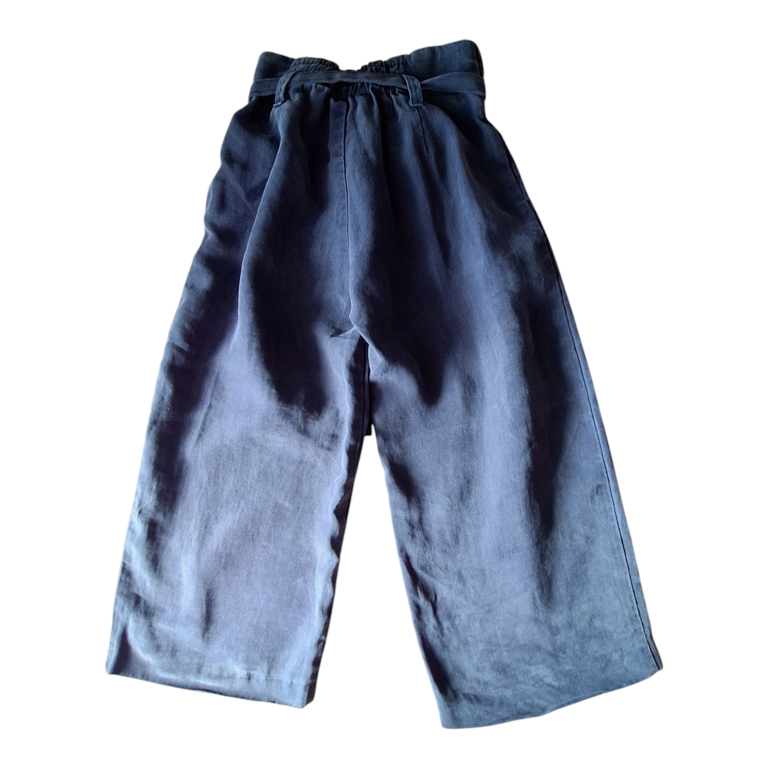 Zara High-Waist Belted Pants (5Y) - Preloved (Very Good)
