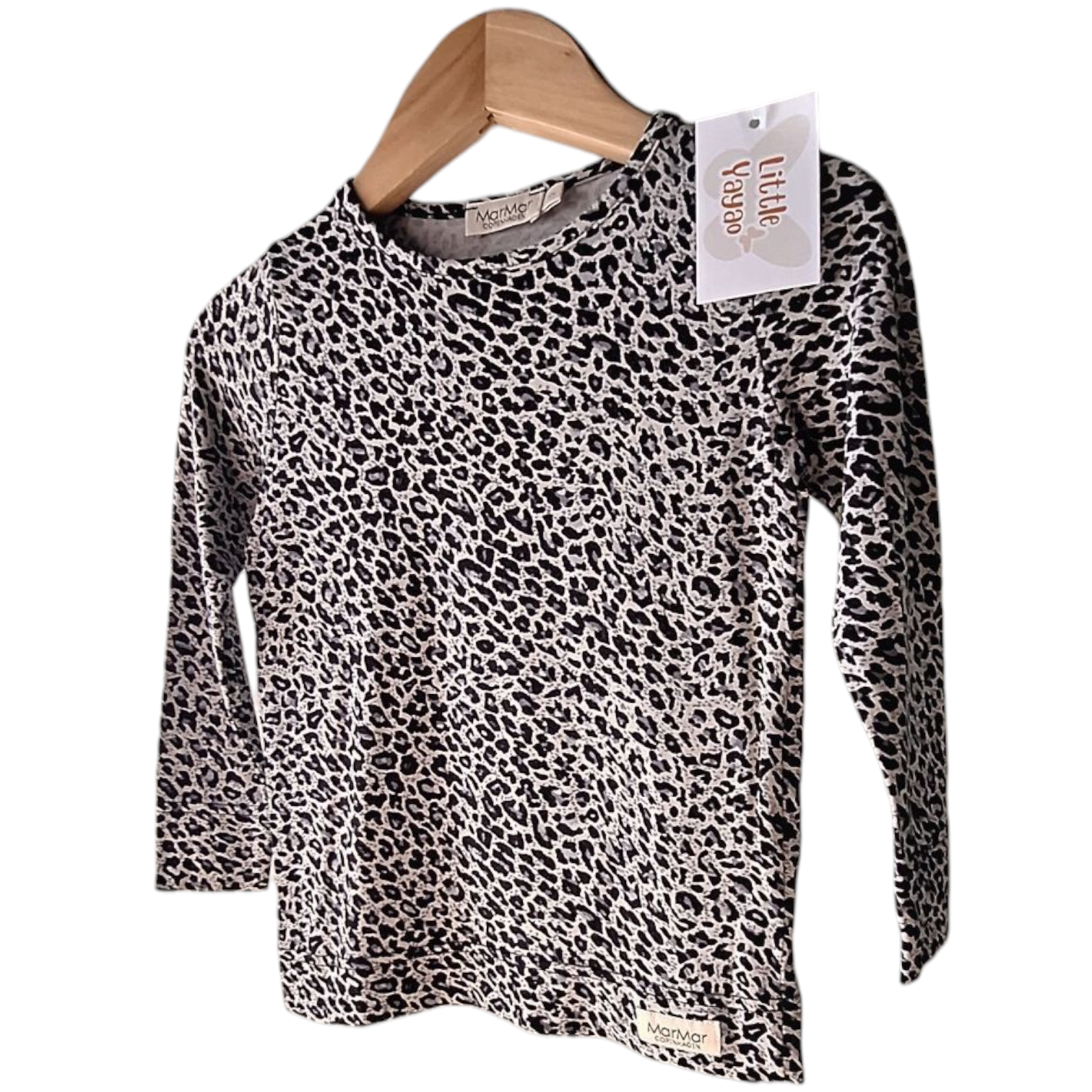 Luipaard lange mouwen shirt - 2Y