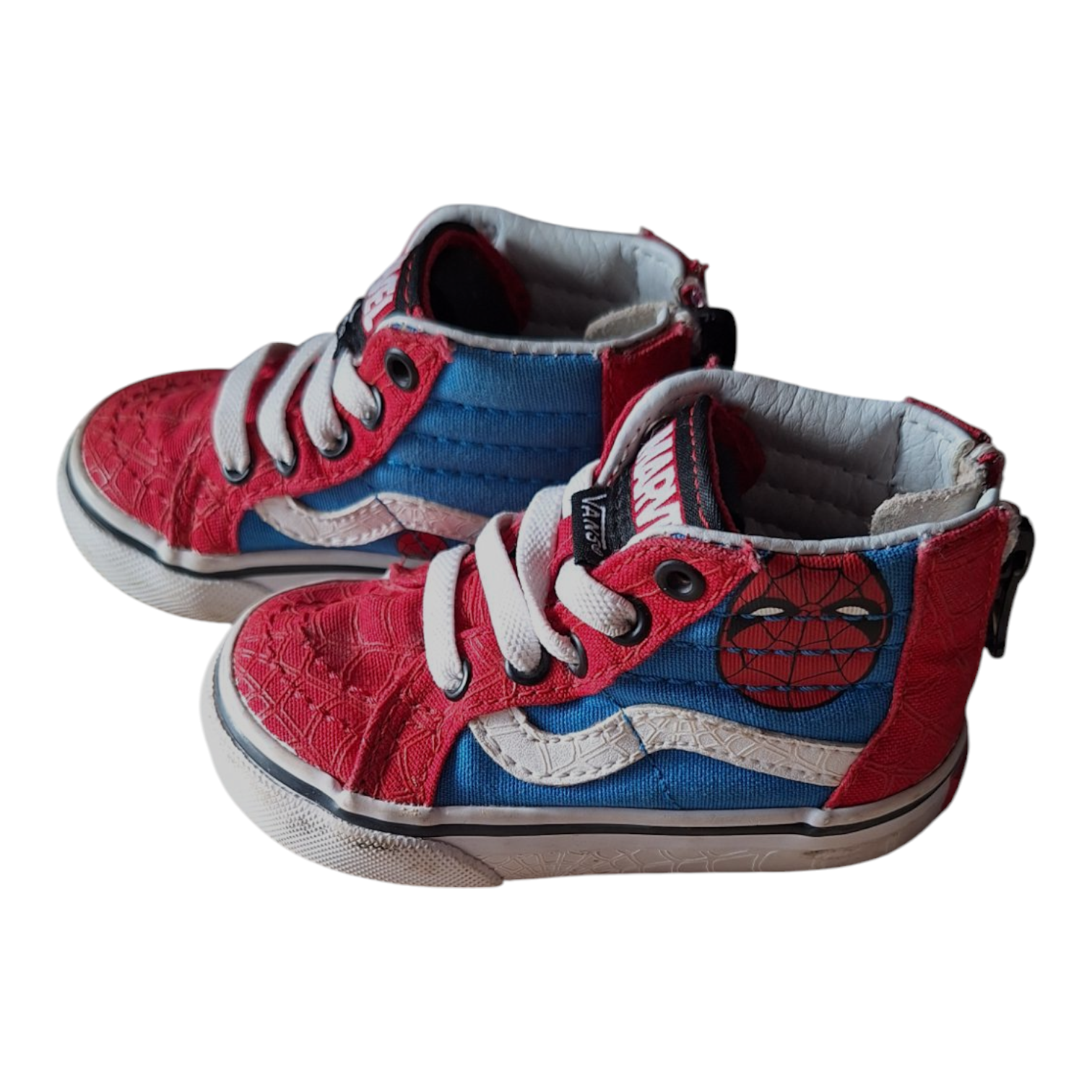 Vans SK8-Hi Zip Marvel Spiderman (19) - Limited Edition - Preloved