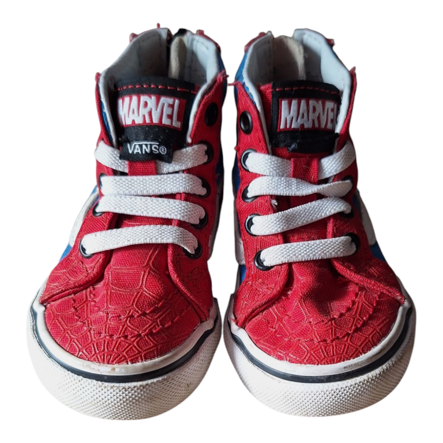 Vans SK8-Hi Zip Marvel Spiderman (19) - Limited Edition - Preloved