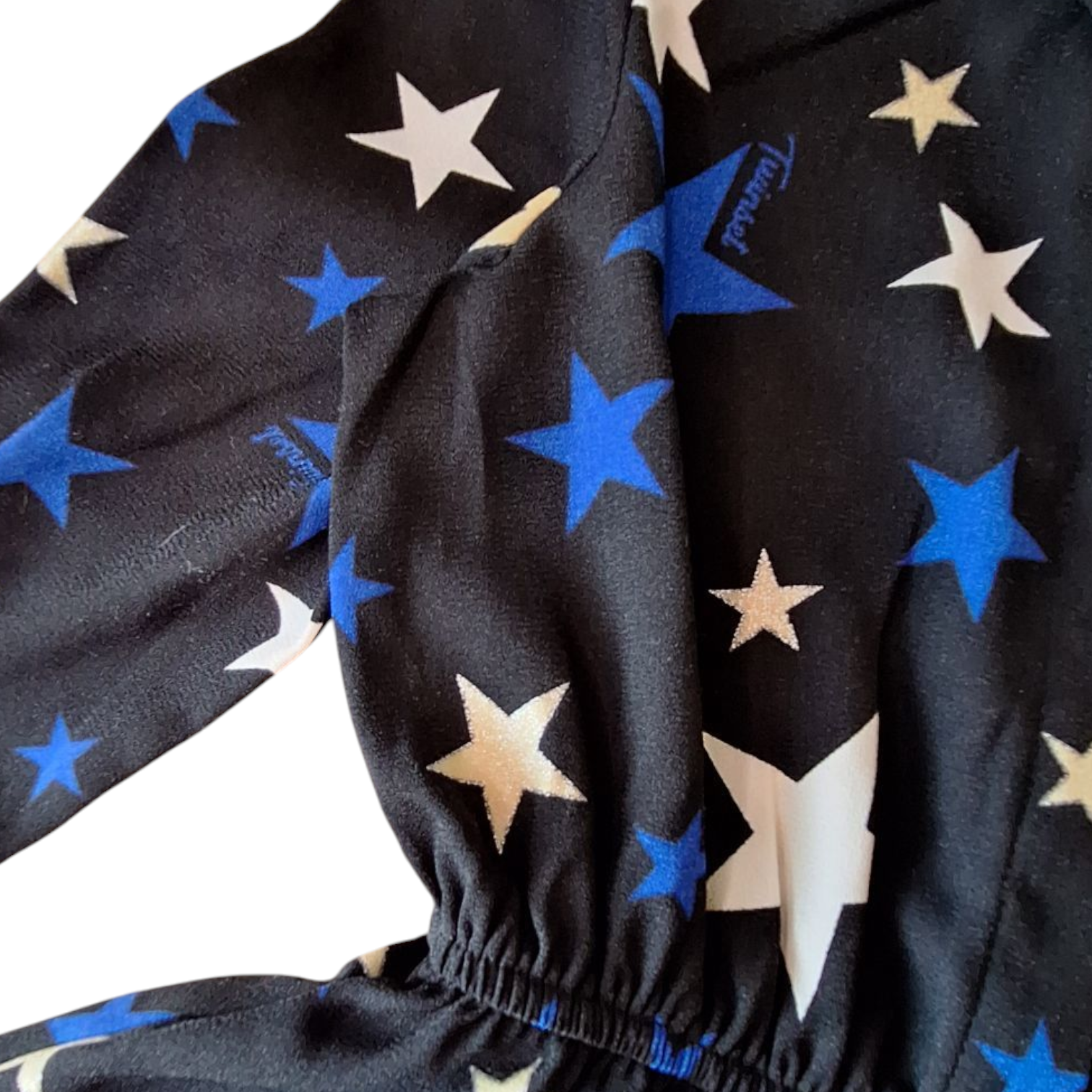 Twin Set Sterrenprint Jurk (2Y) - Tweedehands