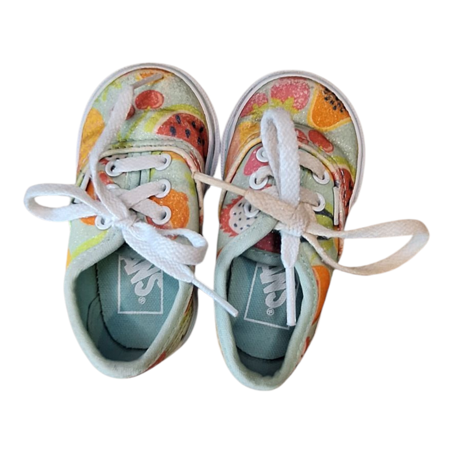 Vans Authentic Glitter Fruit Island Sneakers - maat 19