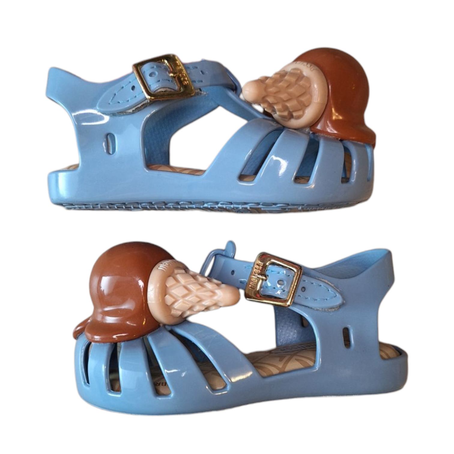 Mini Melissa Ice Cream Sandals Size 19