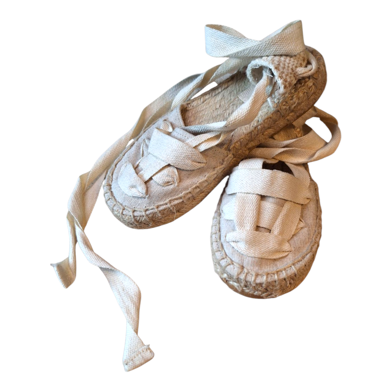 Mango espadrilles met strik voor kinderen - maat 23