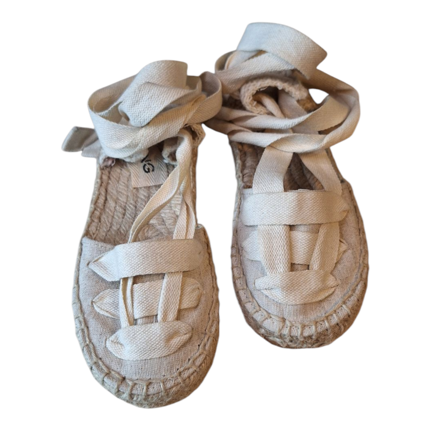 Mango espadrilles met strik voor kinderen - maat 23