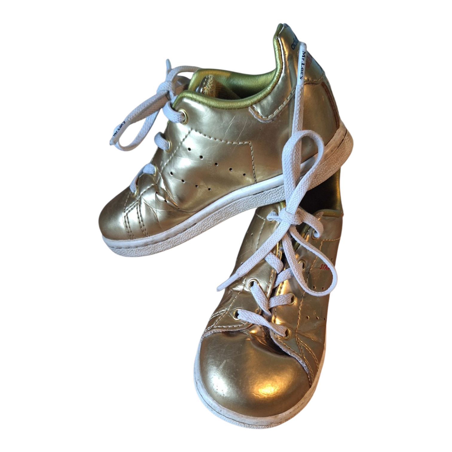 Adidas Stan Smith Gold (maat 23) - Beige & Goud