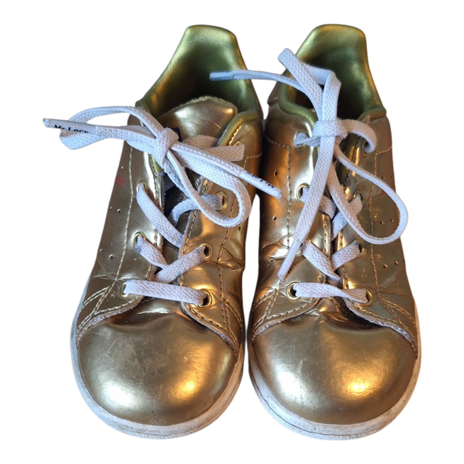 Adidas Stan Smith Gold (maat 23) - Beige & Goud