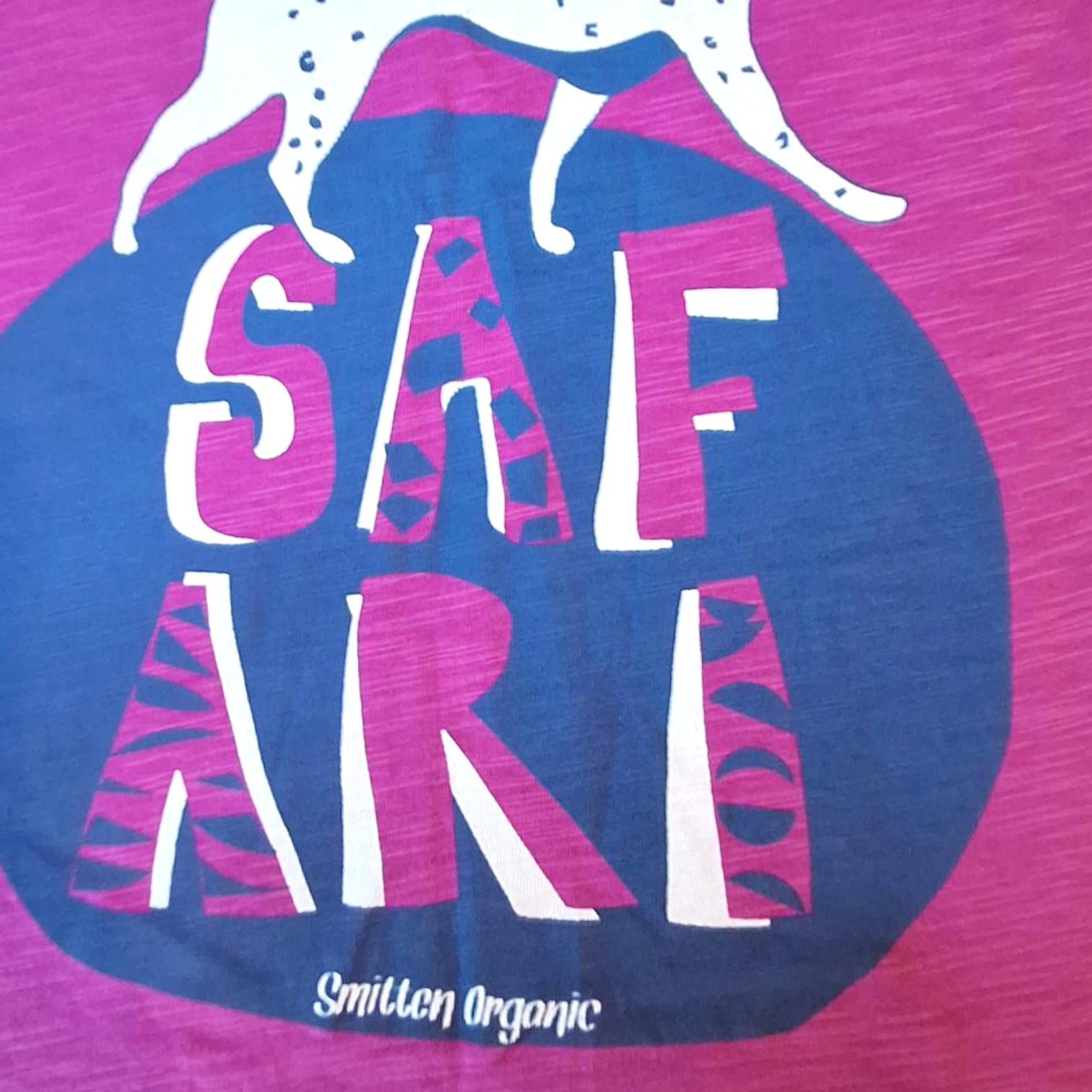 Smitten Organic T-shirt met geplooide mouwen - 110/116CM