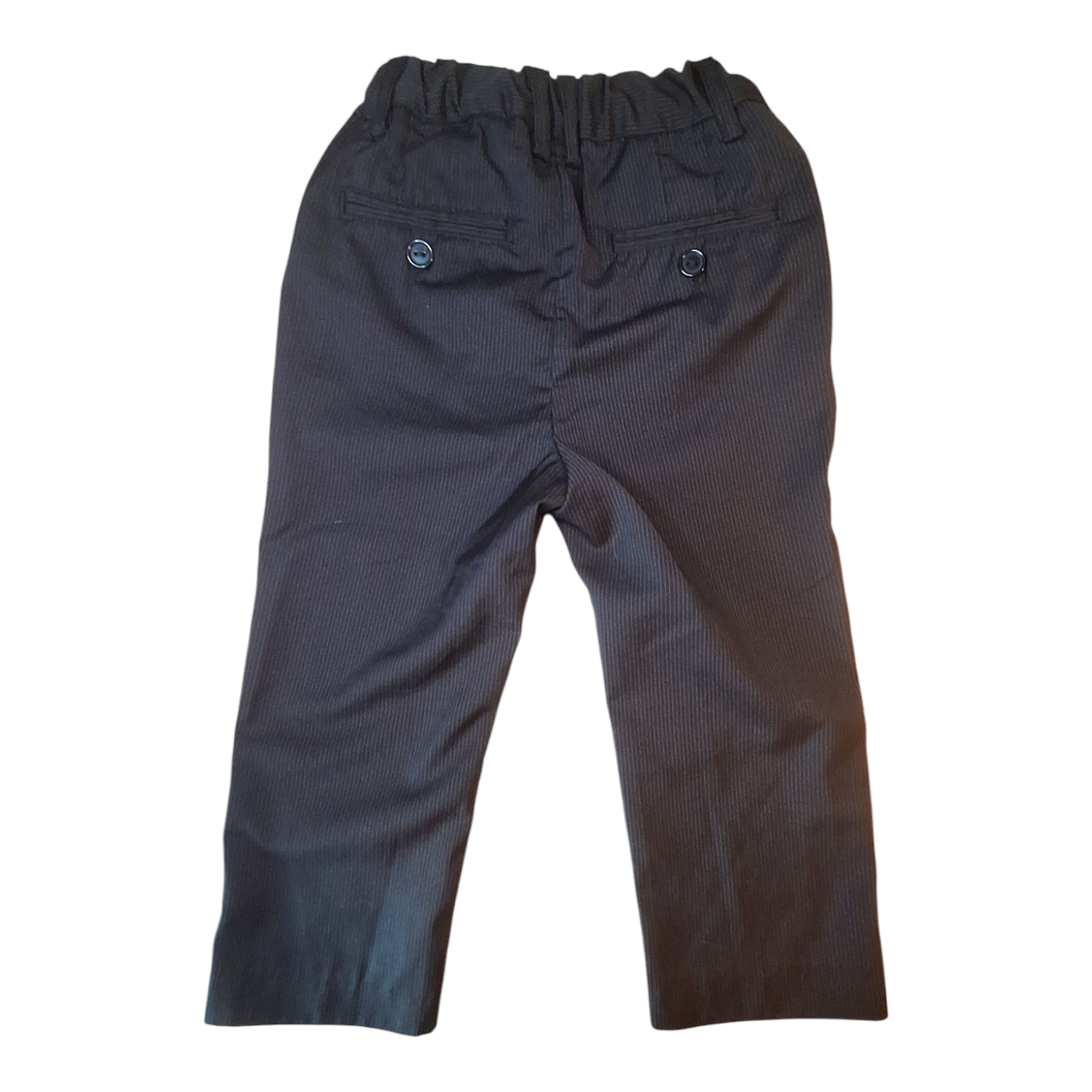 H&M classy pinstripe suit vest and pants - 2/3Y