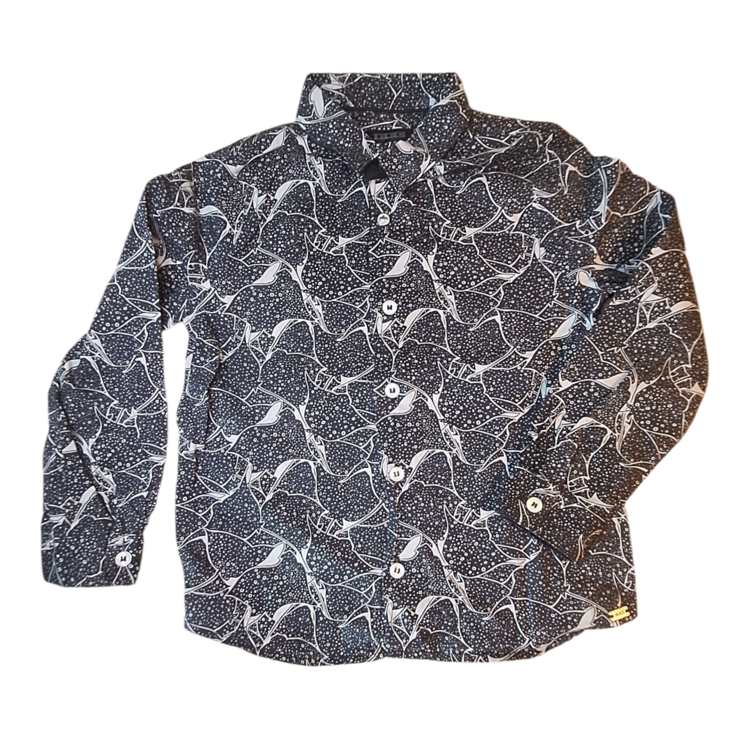 Ikks classy shirt sting rays - 2Y
