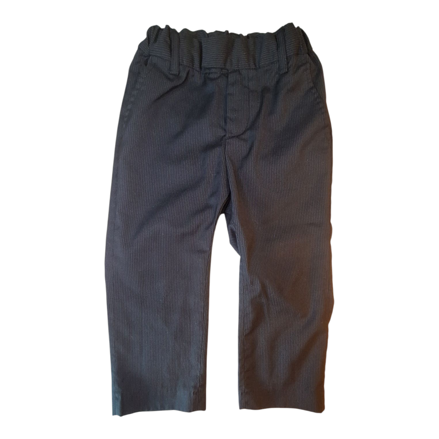 H&M classy pinstripe suit vest and pants - 2/3Y
