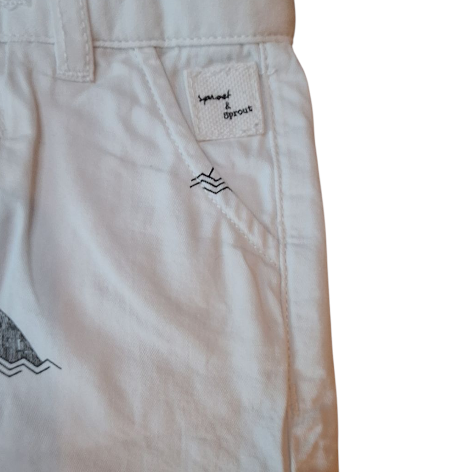 Sproet & Sprout shorts shark - 62/68CM