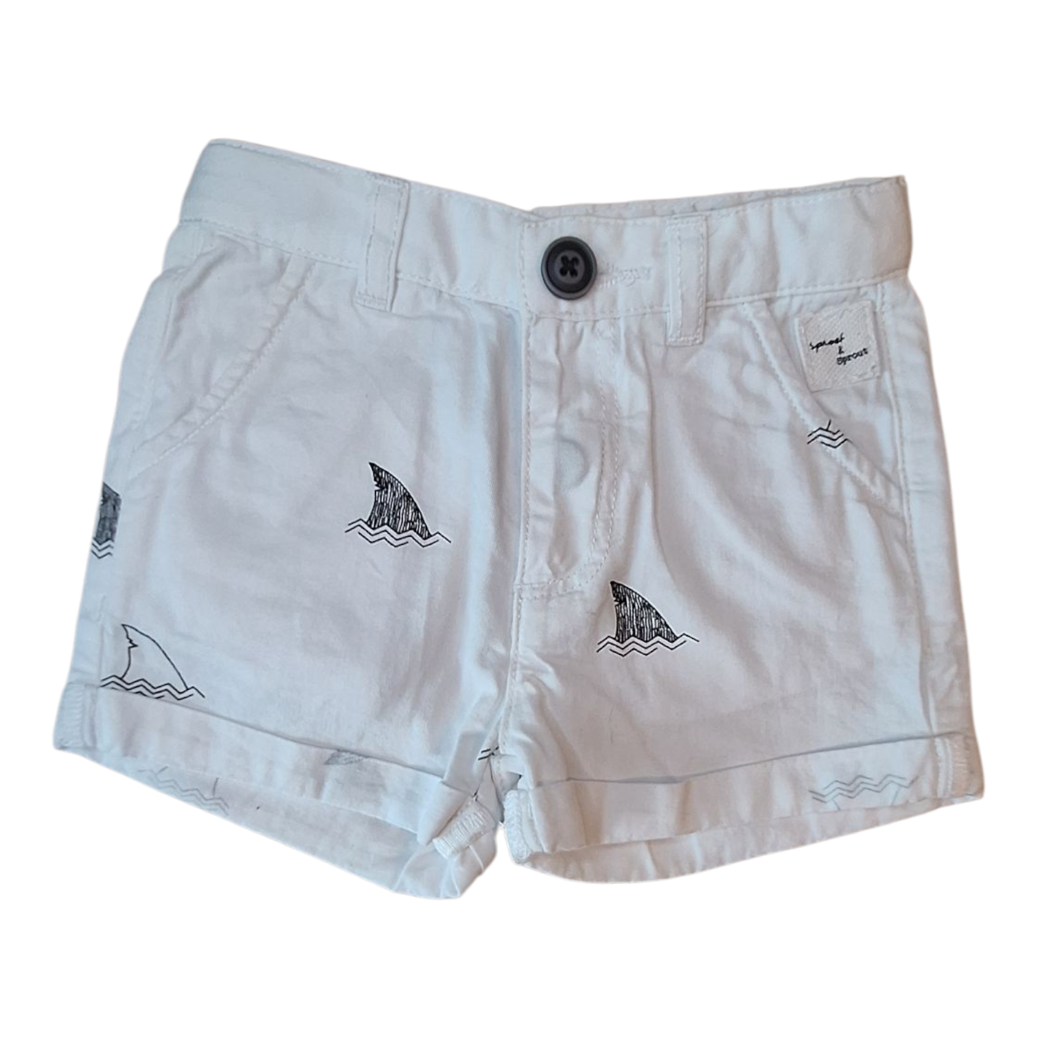 Sproet & Sprout shorts shark - 62/68CM