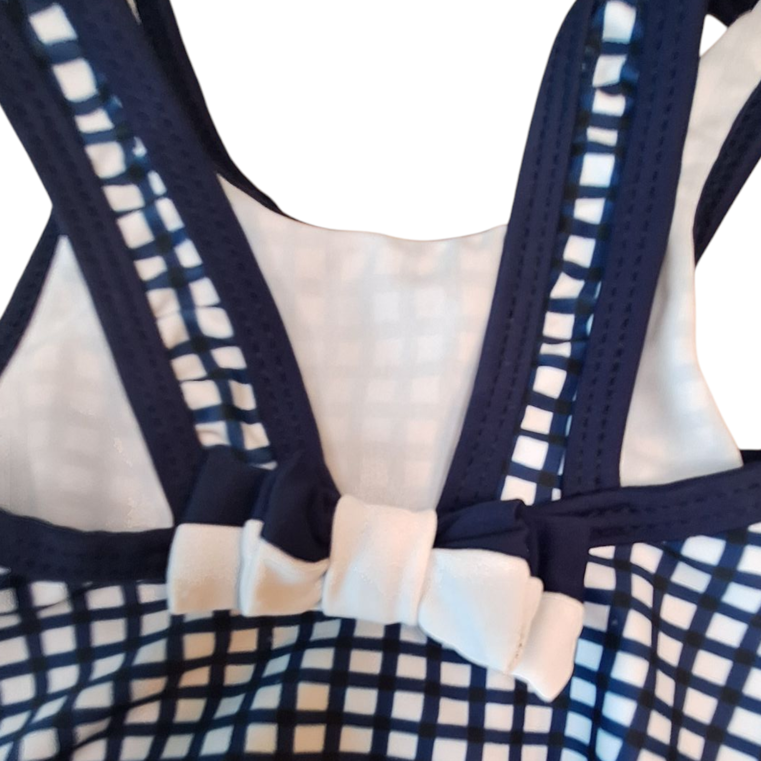 My First Chicco check swimsuit with bow - 1/3M