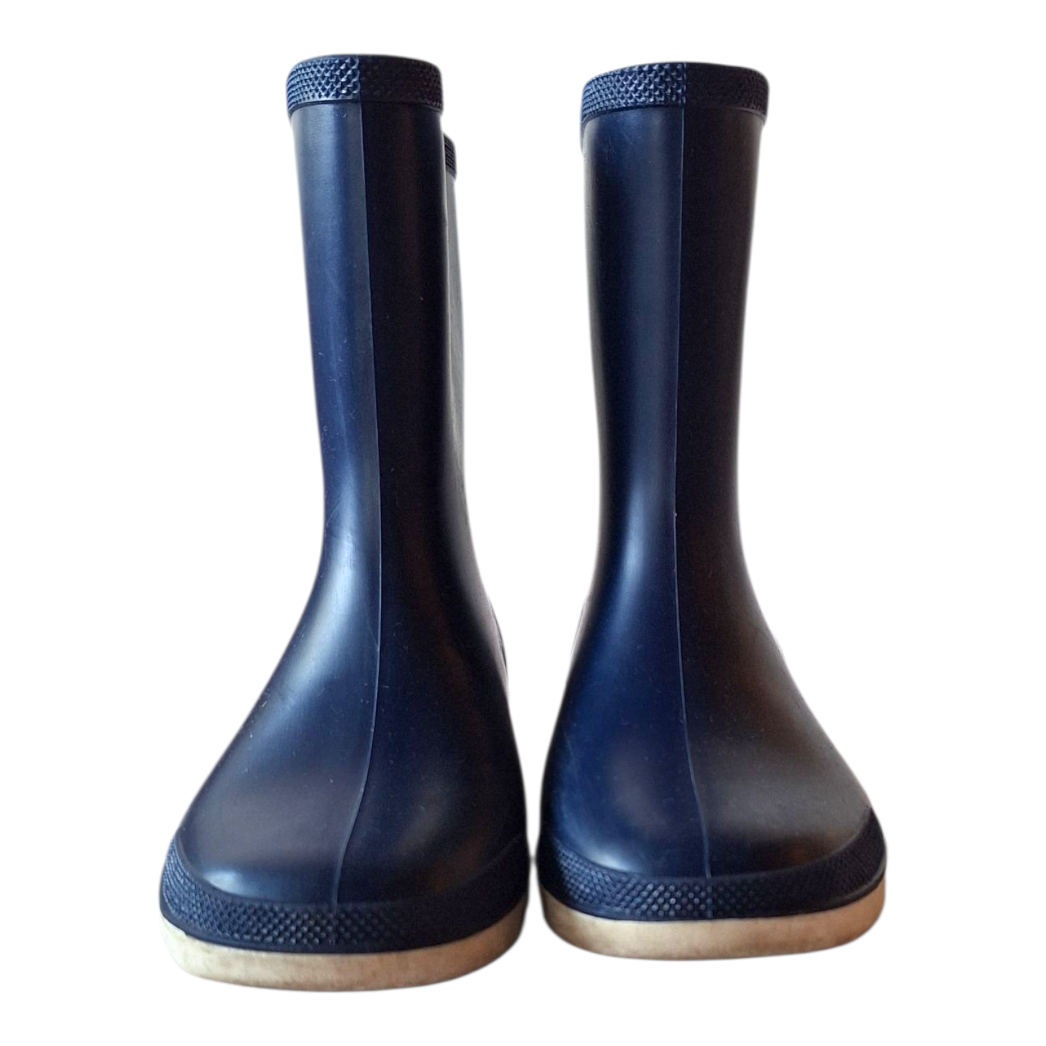 Dunlop blue and white rain boots - 25