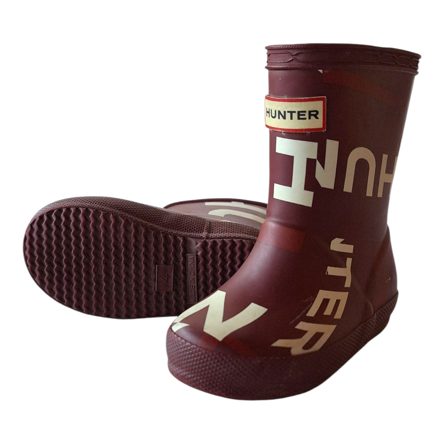 Hunter First Classic Logo Rain Boots - 22