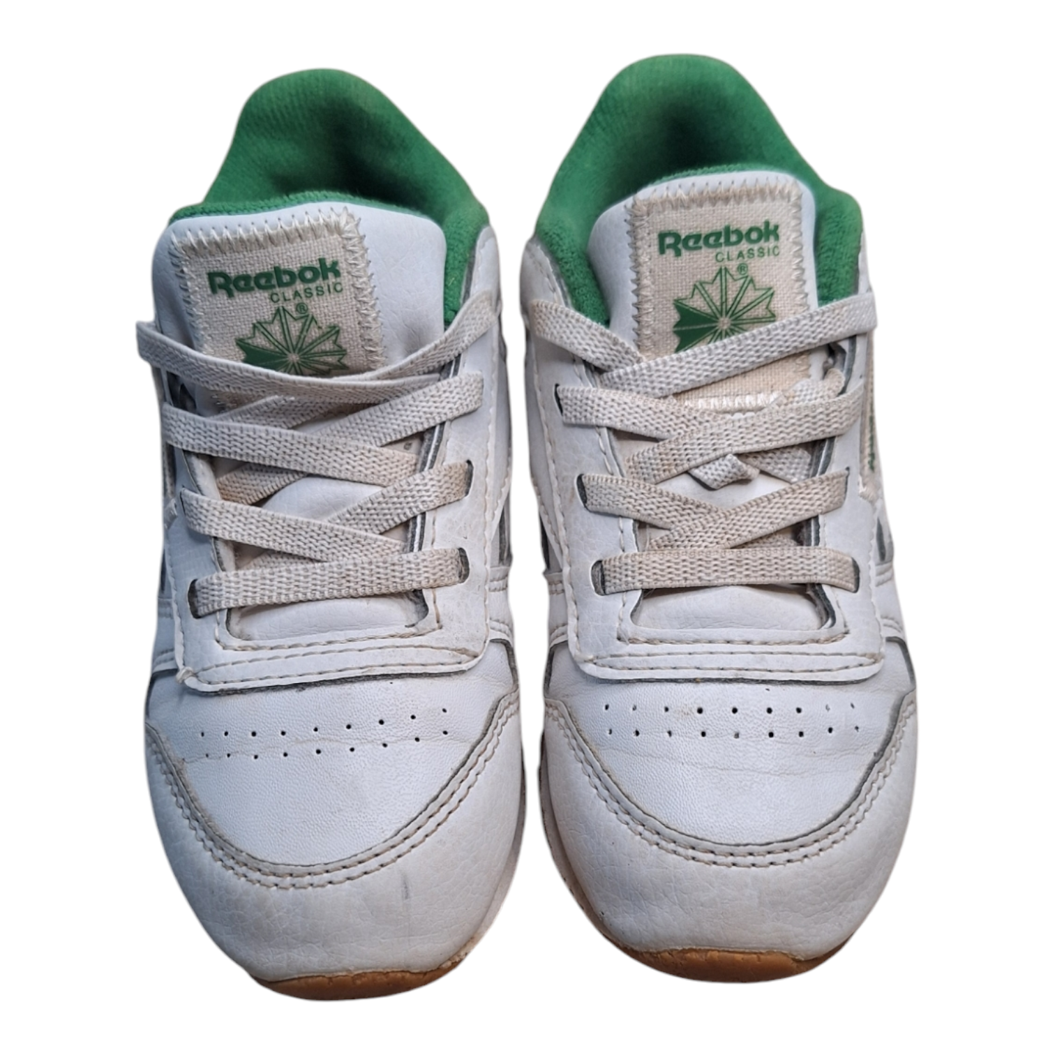 Reebok sneakers white green