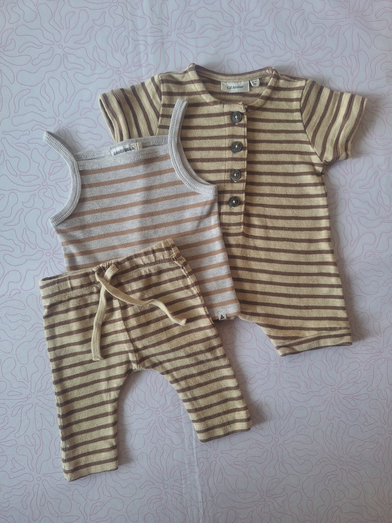My 1st Bundle - The Stripy Urban Baby - 1/4 months