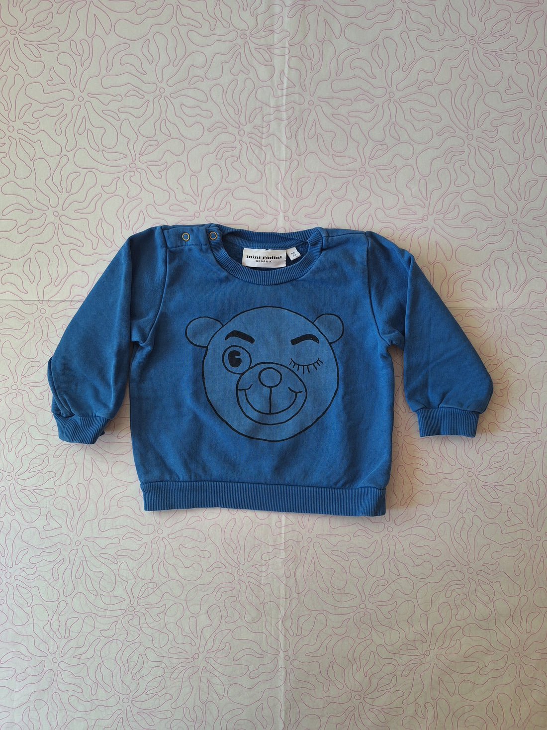 Mini Rodini Bear Sweatshirt 68/74cm