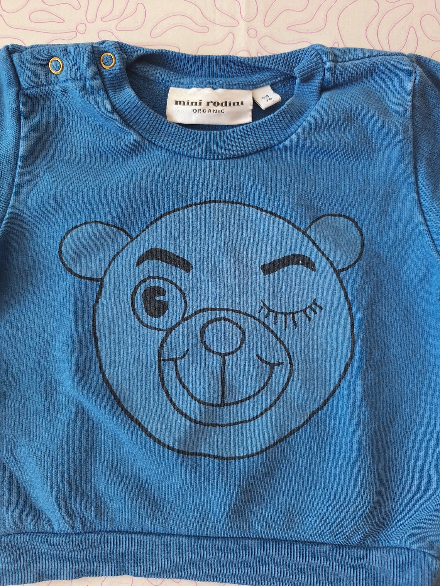 Mini Rodini Bear Sweatshirt 68/74cm