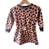 Name It leopard glitter dress, size 86cm.
