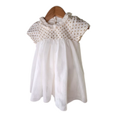 Petit Bateau polka dot tulle dress, 18 months.