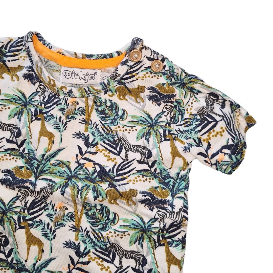 Tshirt with leopards - 56CM