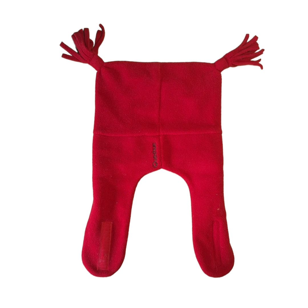 Rode muts met oren - 6/12M