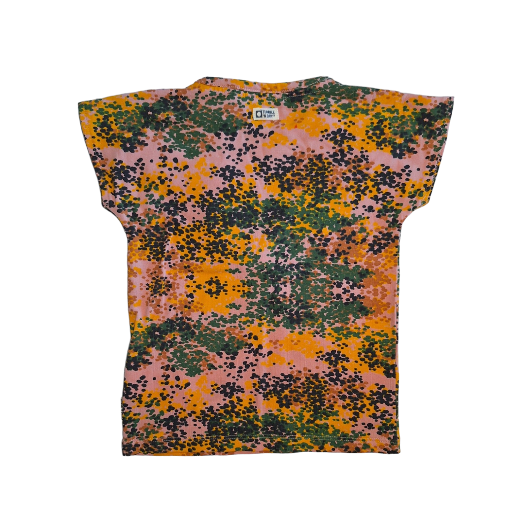 T-shirt fantasy ruches on front - 86CM